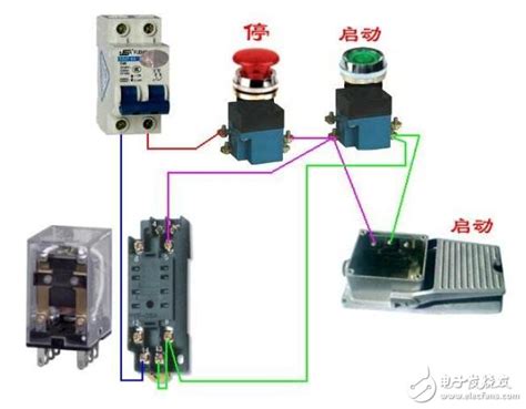 八脚中间继电器接线图图解 电子通 应用新知，新电子的助推者 电子通