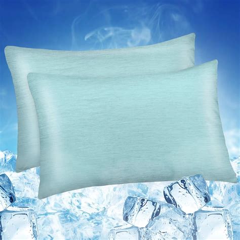 Amazon Luxear Cooling Pillowcase Pack Cooling Pillow Cover With