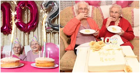 Britains Oldest Twins Celebrate Their 102nd Birthday