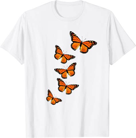 Monarch Butterfly T Shirts Ilustradoranataliaragni