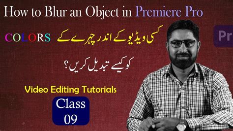 How To Blur An Object In Premiere Pro Enhance Color On Face Video