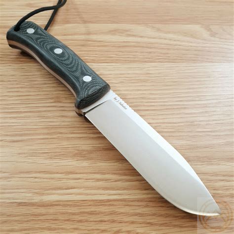 Joker Nomad Fixed Knife Bohler N Steel Full Blade Black Micarta