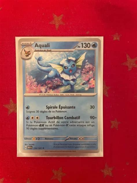 CARTE POKEMON AQUALI 134 165 Holo 151 Écarlate Et Violet EUR 4 99