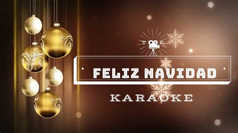 KARAOKE Feliz Navidad - Thalía