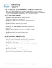 Investigate Support Websites Repair Companies Laptop Repair