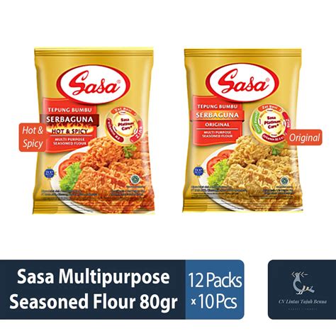 Sasa Multipurpose Seasoned Flour Gr Instant Food Seasoning Cv