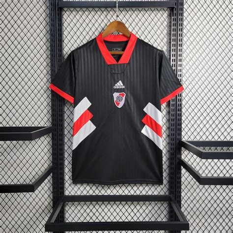 Camisa River Plate Ico Torcedor Adidas Masculina Preto