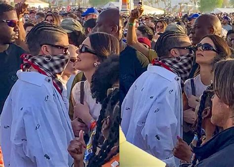 La Pareja Más Hot Del Momento Bad Bunny Y Kendall Jenner Cariñosos En Coachella Tn8 Tv