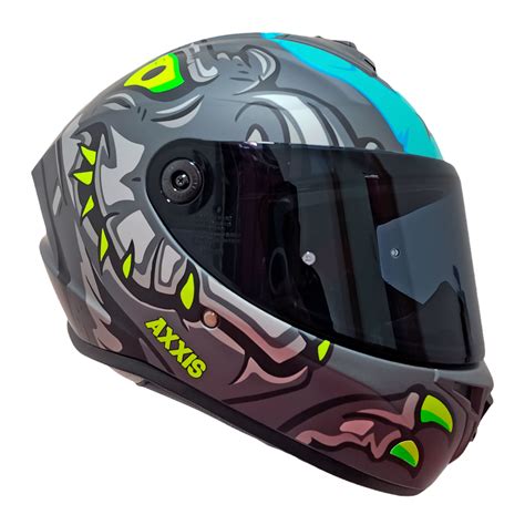 Bicimex Detalles Casco Para Motociclista Talla XL Cerrado Draken