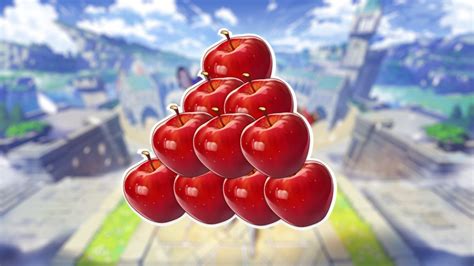 Where to find apples in Genshin Impact | Eurogamer.net