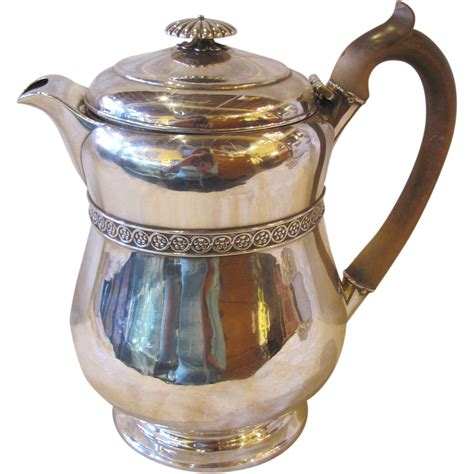 Antique English Sterling Silver Teapot London 1815 Benjamin Smith From