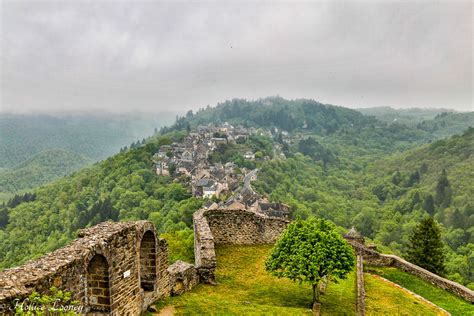 View Of Najac A Mountain Top Village From Najac Castle Our World In