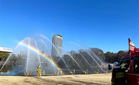 多摩市消防団出初式 多摩ニュータウンcom