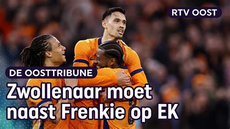 Reijnders Is De Enige Overijsselaar In Basis Oranje Op EK De