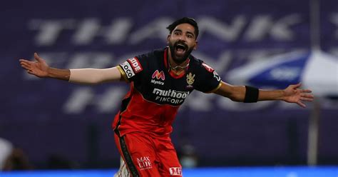 IPL 2020: RCB’s Mohammed Siraj became the first player to Bag Double ...