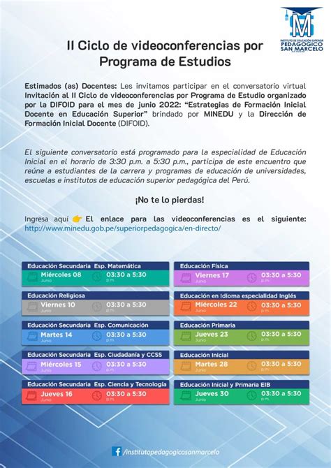 Proceso de Admisión Pedagógico San Marcelo