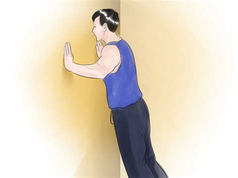 How to Do a Wall Push Up: 4 Steps (with Pictures) - wikiHow