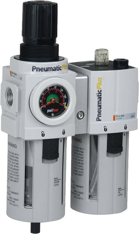 Pneumaticplus Ppc A N G Regulador De Filtro De Aire Comprimido Unidad