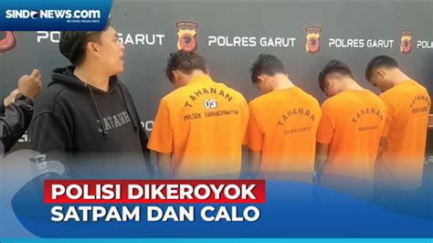 Kronologi Anggota Polisi Dikeroyok Satpam Dan Calo Angkot Di Garut