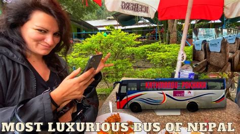 15 LUXURIOUS BUS FROM KATHMANDU POKHARA COASTER SWIFT ADVENTURE