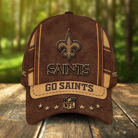 New Orleans Saints Personalized Classic Cap Bg Sportique Shop