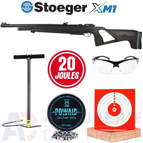 Pack Stoeger Xm Pcp Pompe Hp Mm Joules Armurerie Centrale