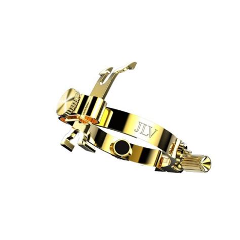 Ligature Jlv Sound Pour Clarinette Basse Jlv Finitions Plaqu Or