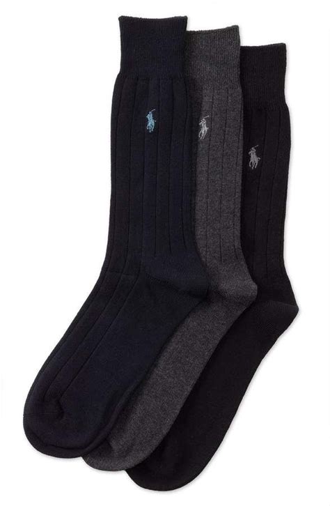 Polo Ralph Lauren 3 Pack Crew Socks Nordstrom Calze Collant Collant