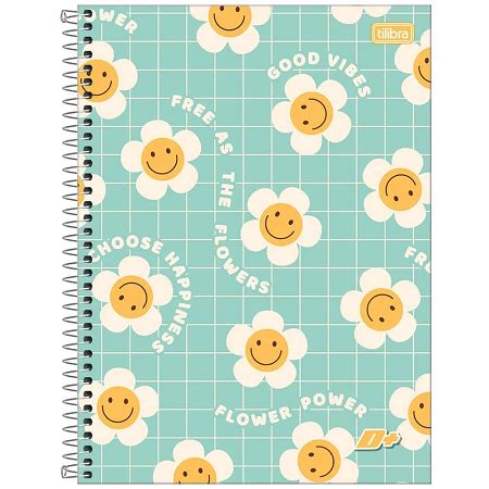 CADERNO ESPIRAL CAPA DURA 12x1 D FEMININO 240 FOLHAS TILIBRA