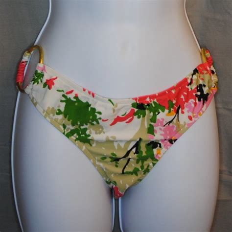 Milly Swim Milly Cabana Floral Piece Bikini Size M Poshmark