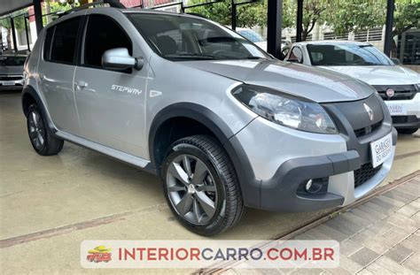 Renault Sandero Stepway V Flex P Manual Prata Flex Usado