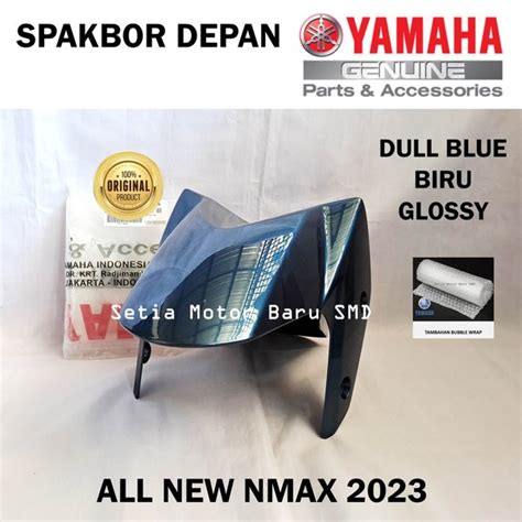 Jual Spakbor Depan Biru Glossy Dull Blue All New Nmax N Max 2023 Asli