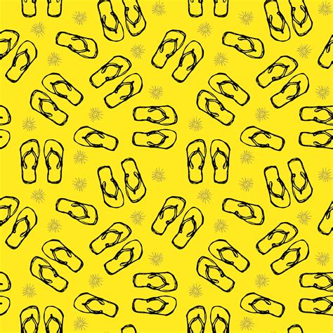 flip flops seamless pattern 2898615 Vector Art at Vecteezy