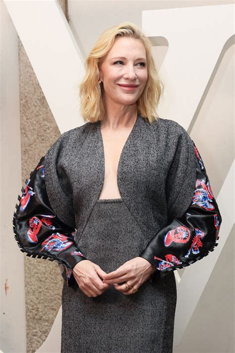 Cate Blanchett At The Louis Vuitton Resort Show In Or Out