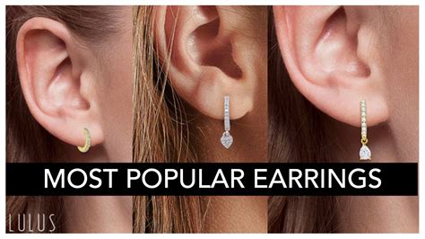 10 Most Popular Women S Earrings Right NOW YouTube