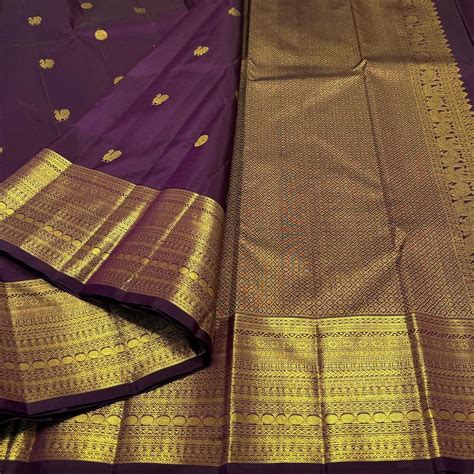 Pure Kanchi Silk Saree 😍 Silk Mark Certified ️ We Customize Maggam Aari