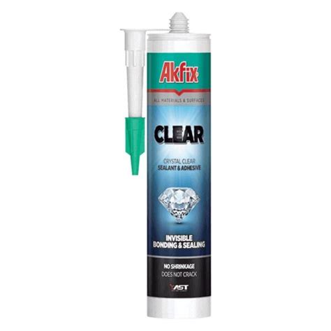 Akfix Ms Clear Ast Polymer Silicone Sealant Uae