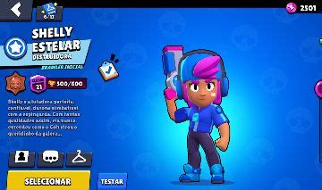 Conta Brawl Stars Skin Shelly Brawl Stars GGMAX