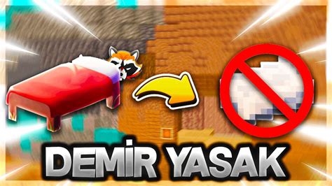 BEDWARS DEMİR OLMADAN OYNANIRMI komik anlar craftrise YouTube