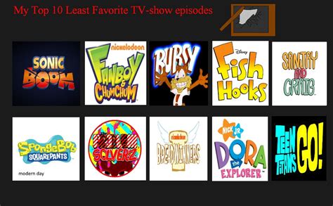 My Top 10 Worst Tv Show Episodes By Zionthesonicfan19994 On Deviantart