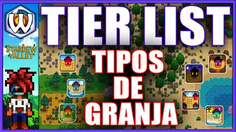 TOP 7 TIPOS DE GRANJA DE STARDEW VALLEY TIER LIST GRANJAS STARDEWVALLEY