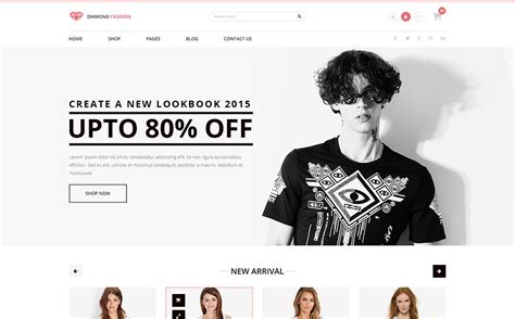 Fashion Ecommerce Psd Template