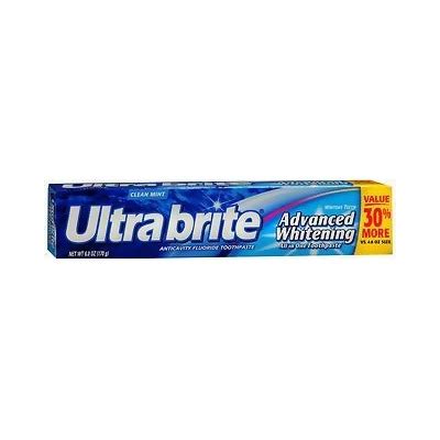 Ultra brite Advanced Whitening Toothpaste Clean Mint - 6 oz from The Online Drugstore at SHOP.COM