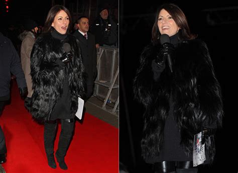 Davina McCall on Celebrity Big Brother, Fur Coat | POPSUGAR Fashion UK