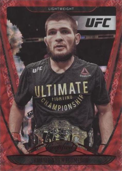 Panini Chronicles Ufc Certified Red Khabib Nurmagomedov