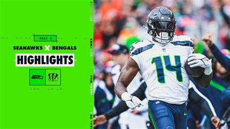 Week Seahawks At Bengals Game Highlights