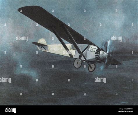 Charles lindbergh atlantic flight 1927 hi-res stock photography and ...