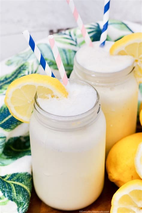 Chick Fil A Frosted Lemonade Copycat Recipe Everyday Shortcuts