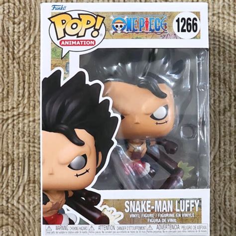 Funko Pop One Piece Snake Man Luffy Vinyl Figurine 1266 EBay