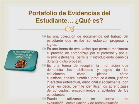 Portafolio De Evidencias Para Una Evaluación Autentica